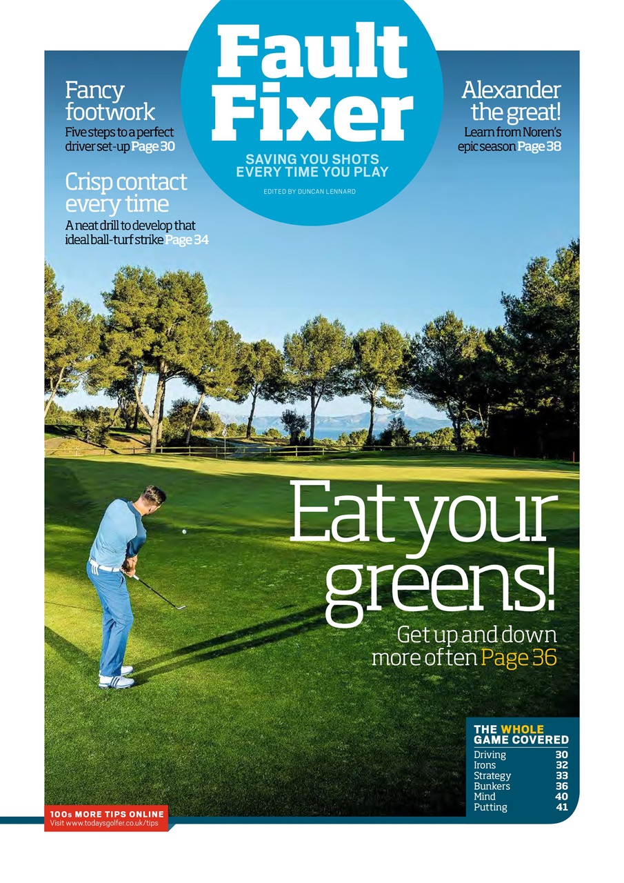 Today's Golfer Preview Pages