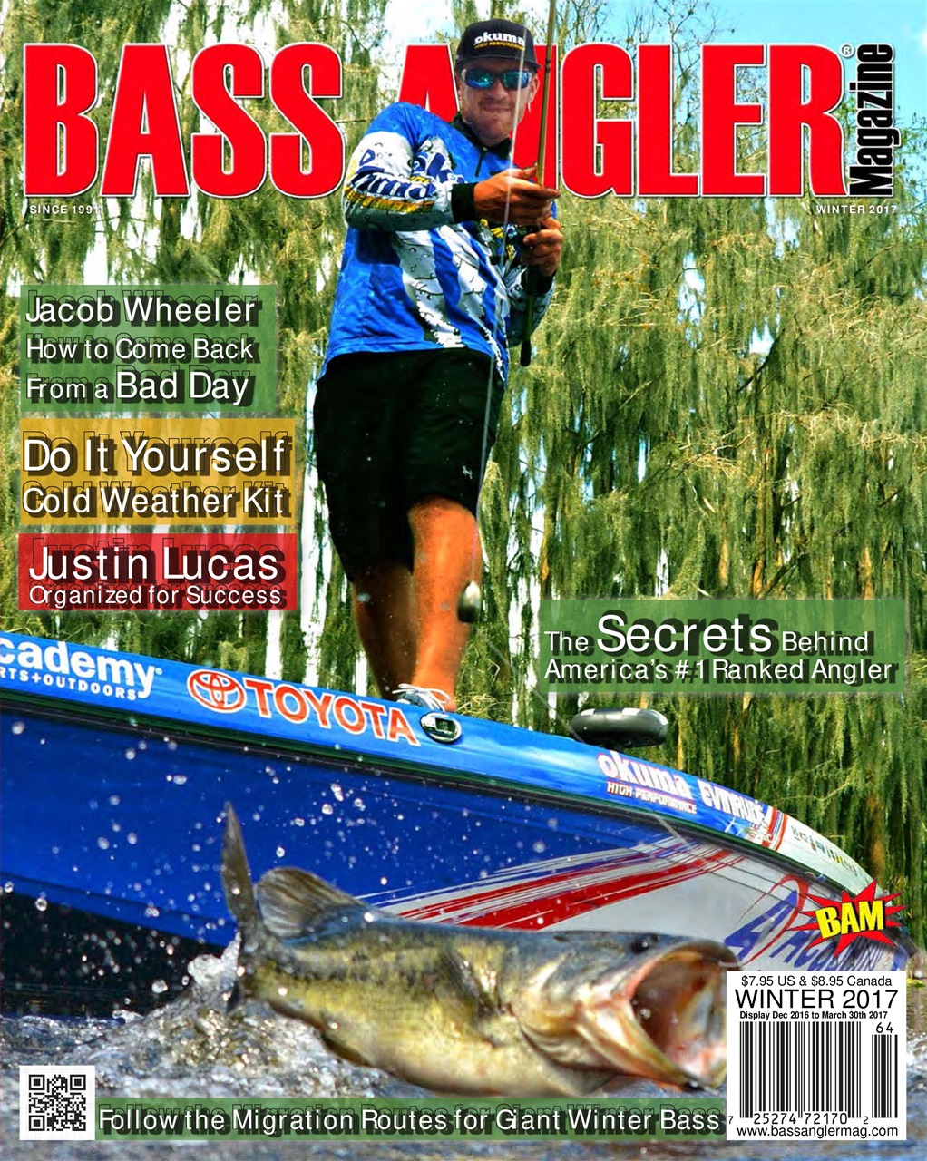 BASS ANGLER MAGAZINE Preview Pages