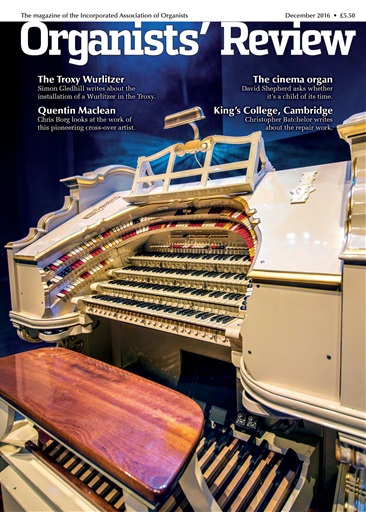 Organists' Review issue 
