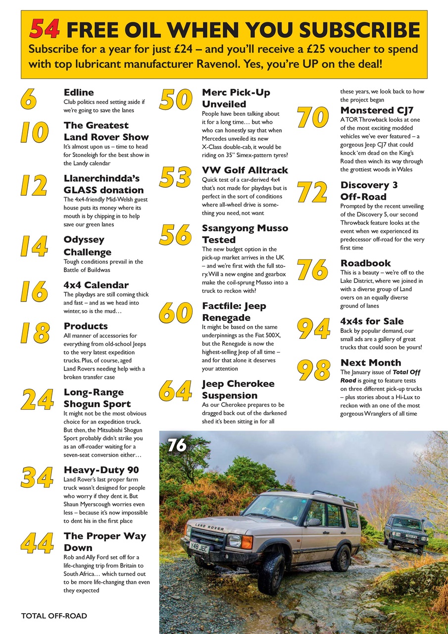 Overlander 4X4 Preview Pages