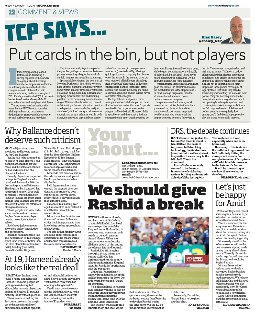 The Cricket Paper Preview Pages