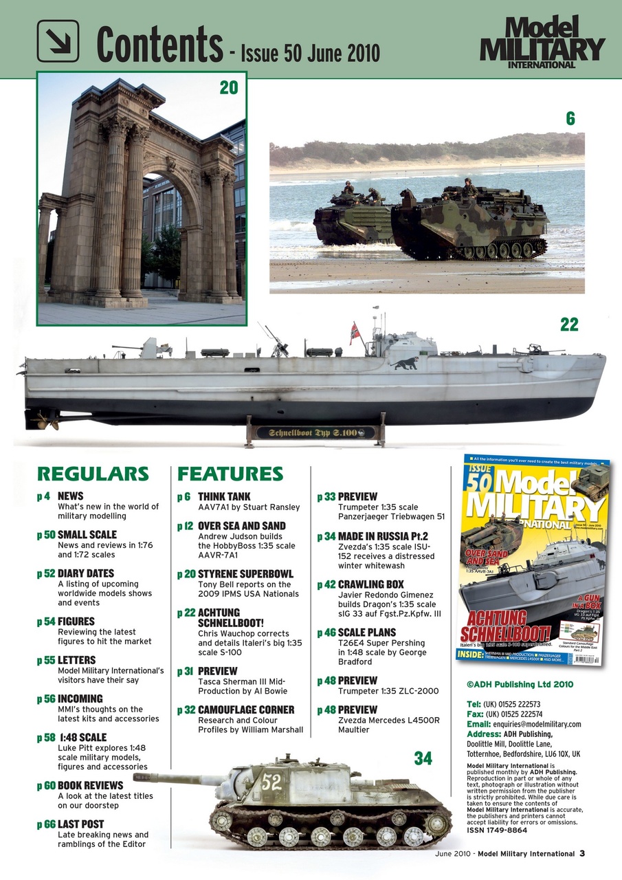 Model Military International Preview Pages
