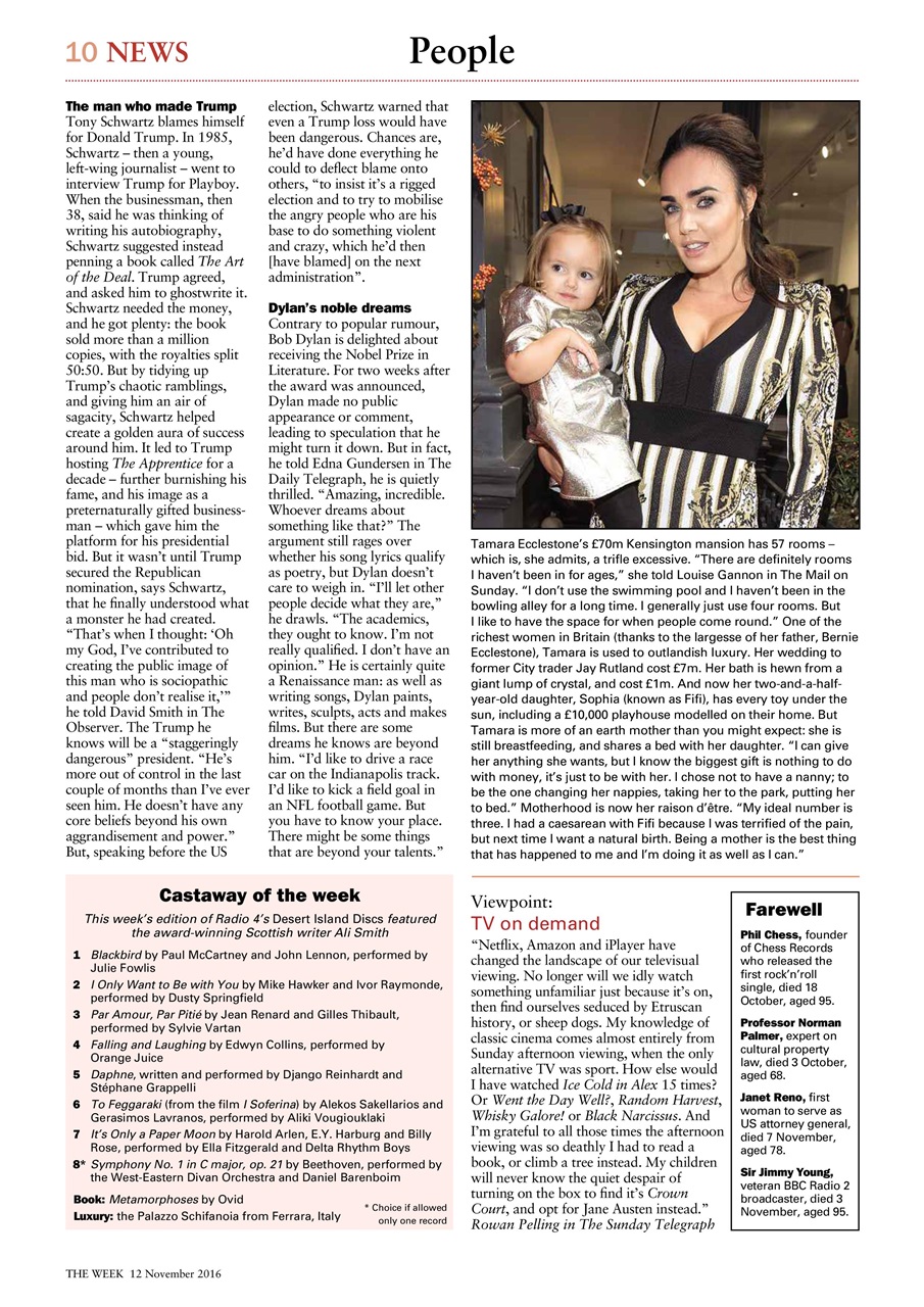 The Week Preview Pages