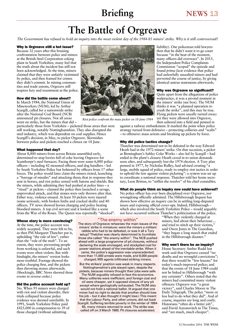 The Week Preview Pages