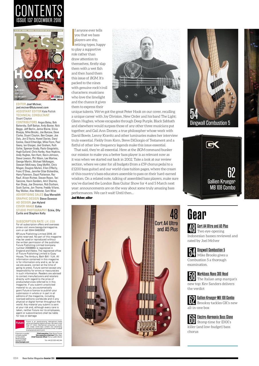 Bass Player UK Preview Pages
