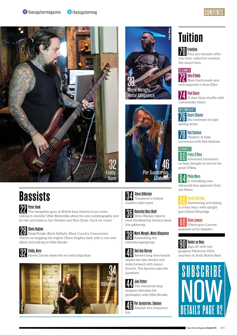 Bass Player UK Preview Pages