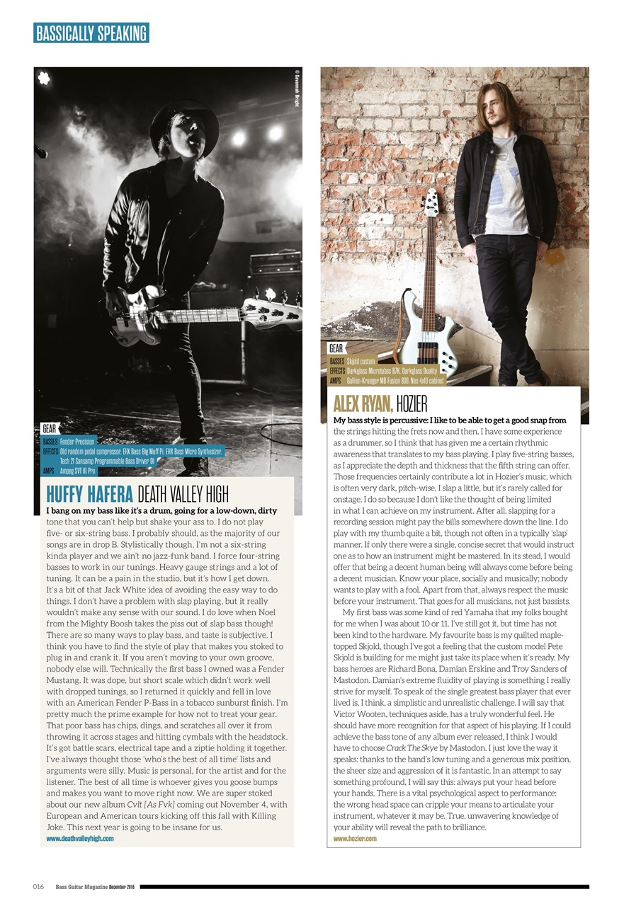 Bass Player UK Preview Pages