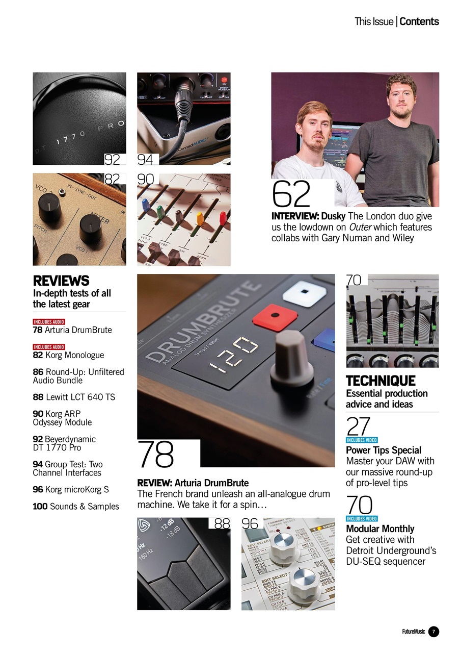 Future Music Preview Pages