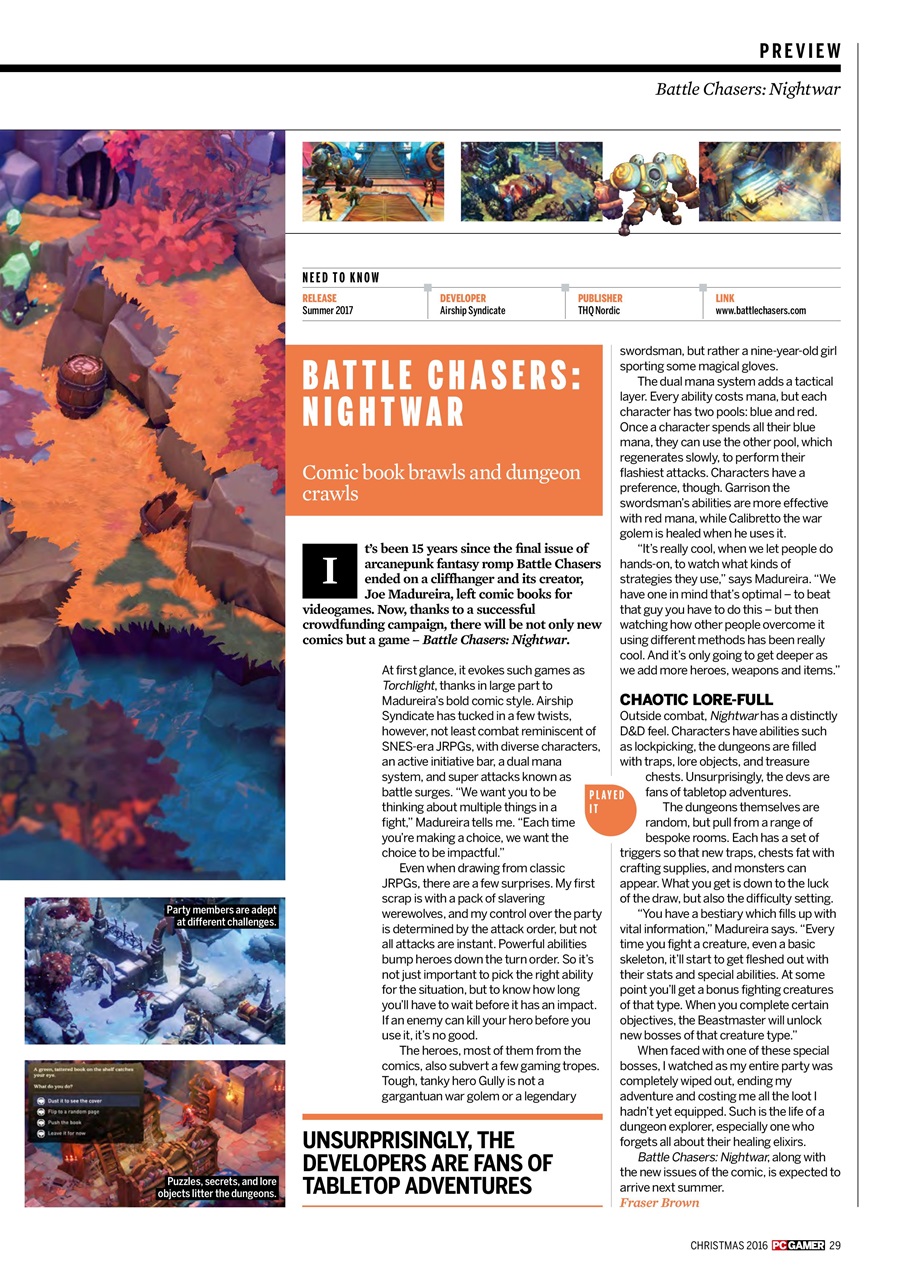 PC Gamer (UK Edition) Preview Pages