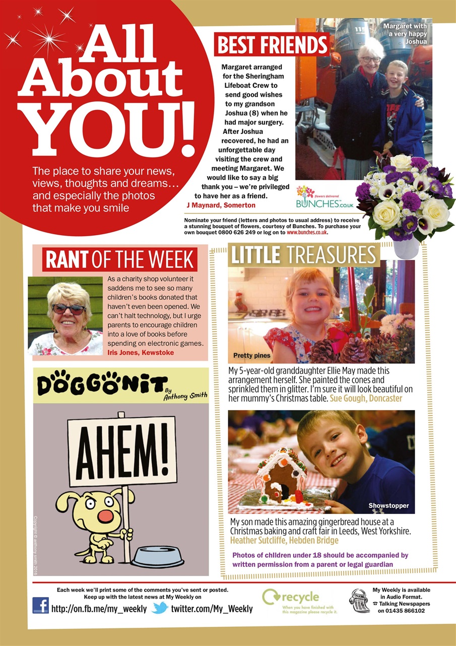 My Weekly Preview Pages