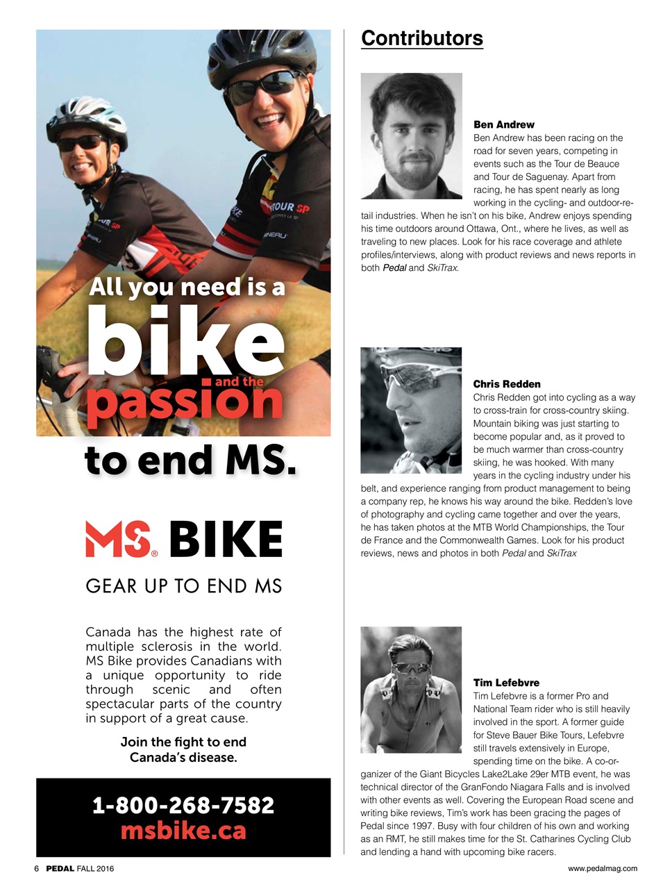 Pedal Magazine Preview Pages