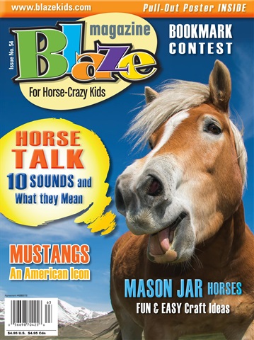 Blaze Magazine For Horse Crazy Kids issue Issue No 54 Nov 2016