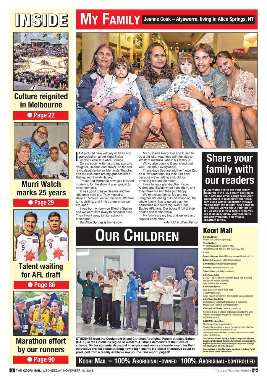 Koori Mail Preview Pages