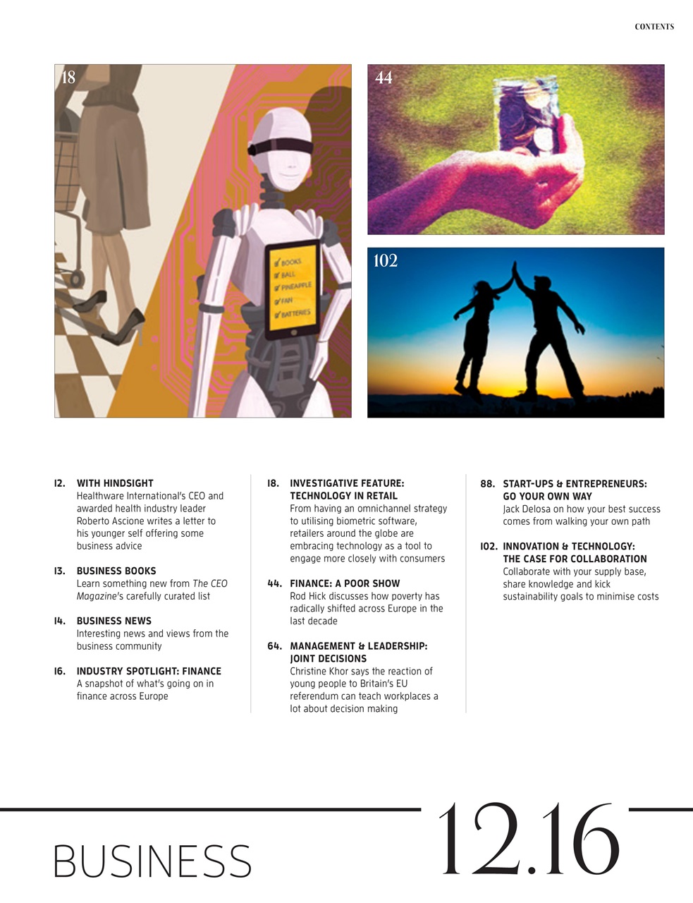 The CEO Magazine EMEA Preview Pages