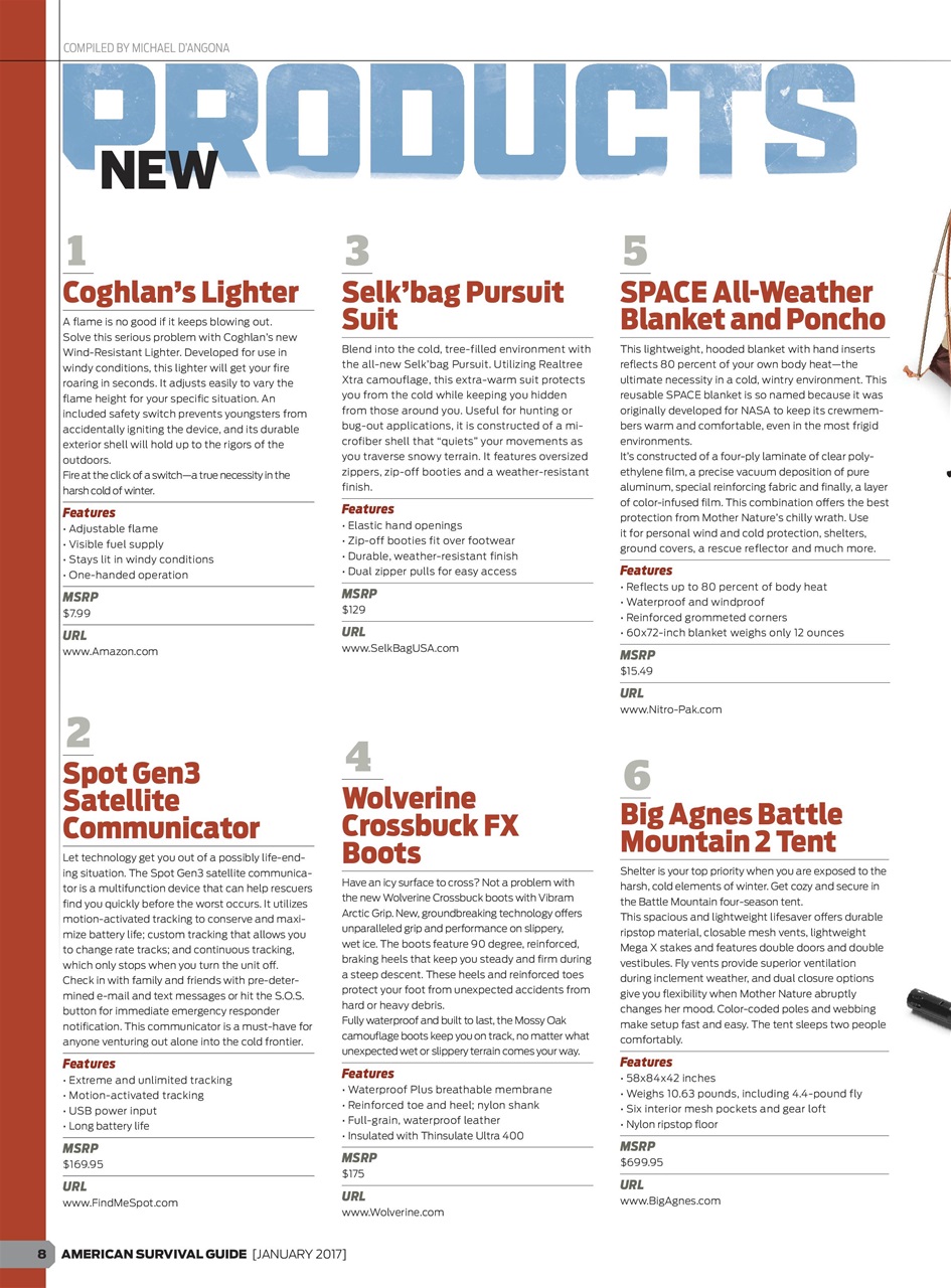 American Outdoor Guide: Boundless Preview Pages