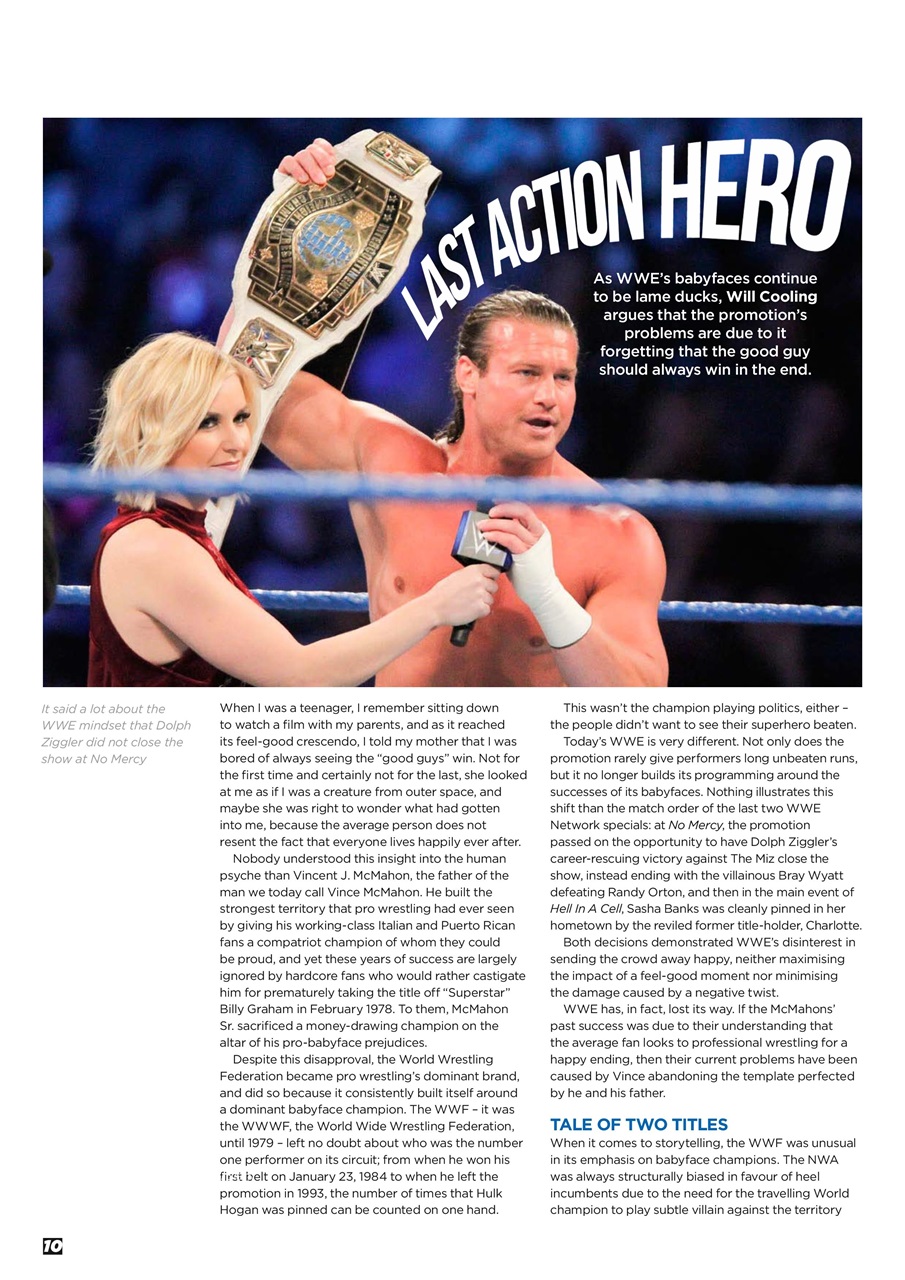Wrestletalk Magazine Preview Pages