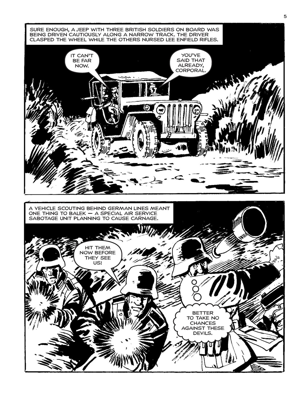 Commando Preview Pages
