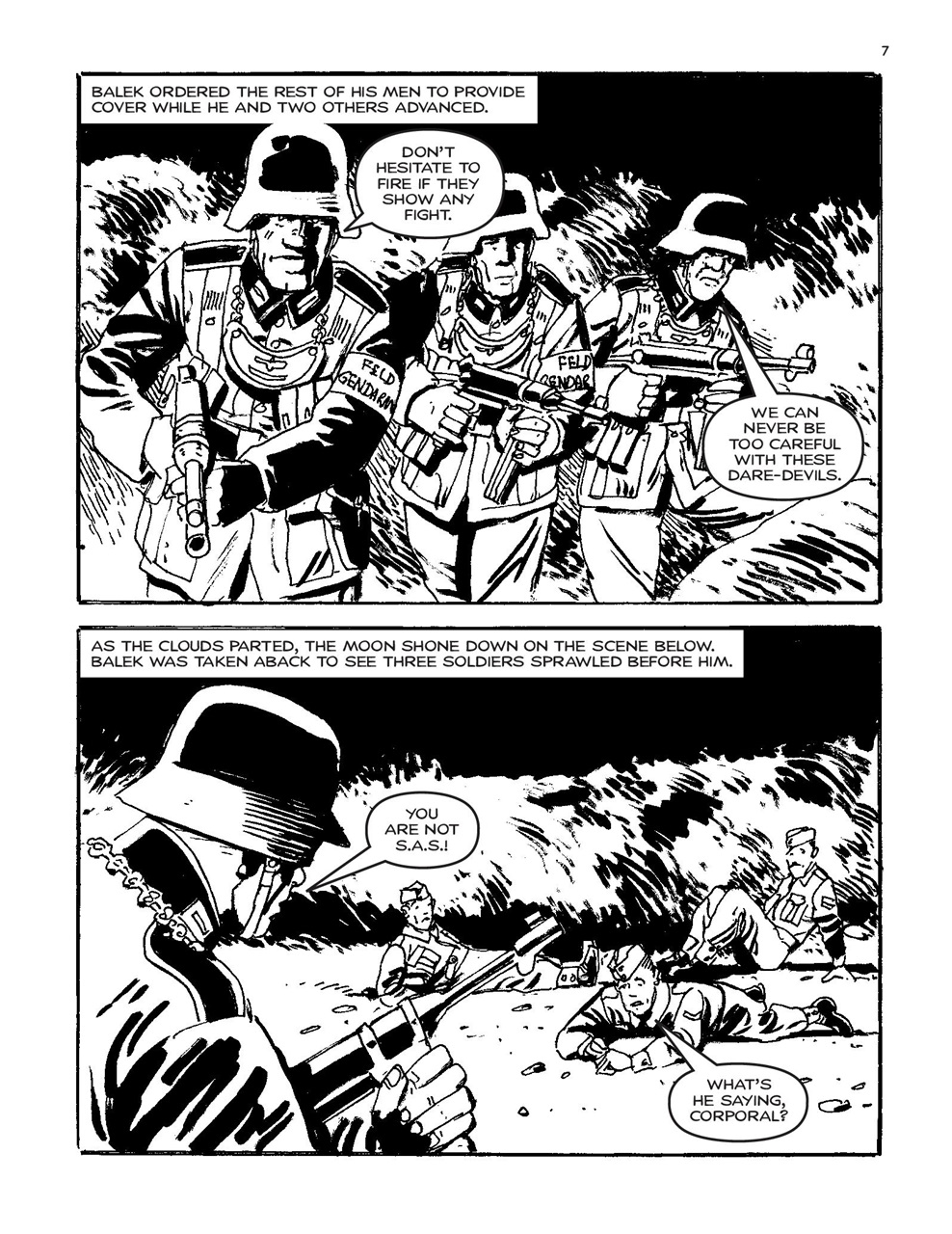 Commando Preview Pages