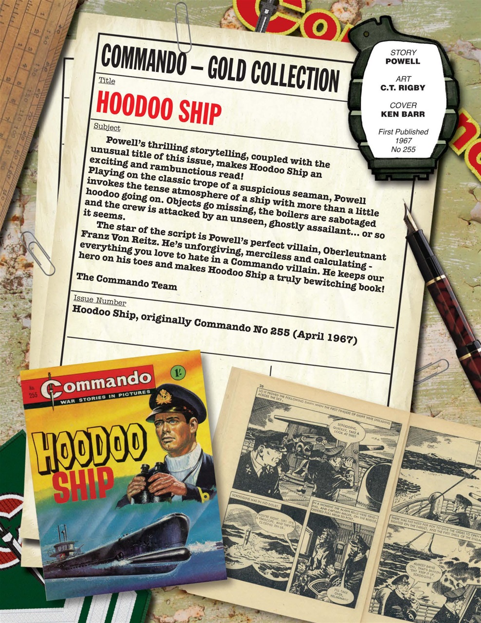 Commando Preview Pages