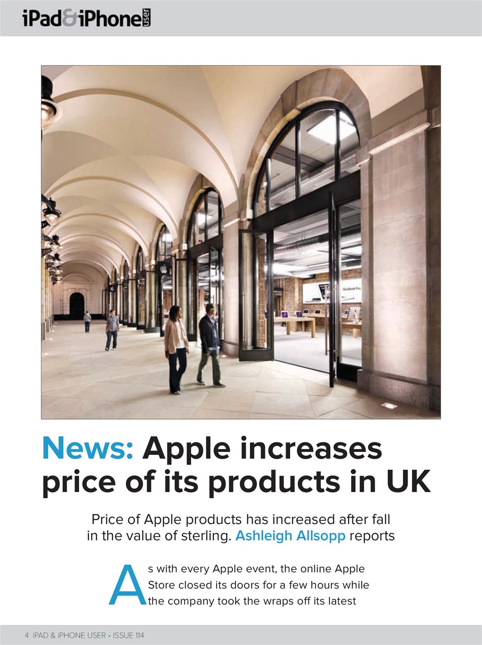 iPad and iPhone User Preview Pages