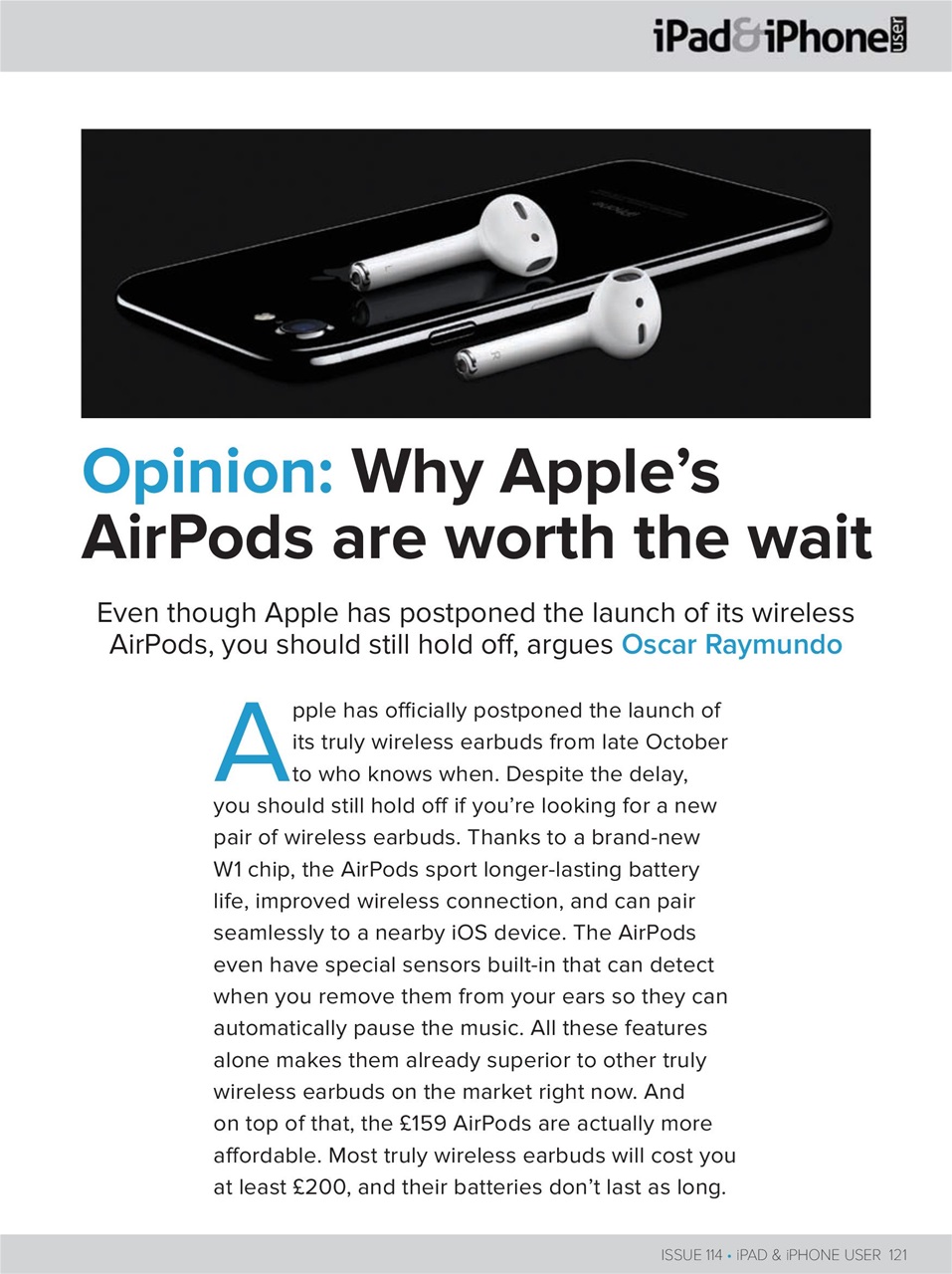 iPad and iPhone User Preview Pages