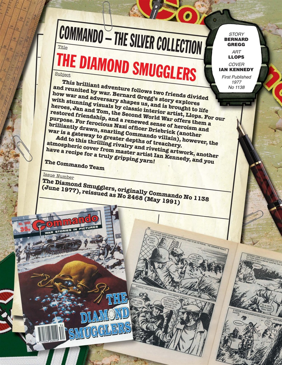 Commando Preview Pages