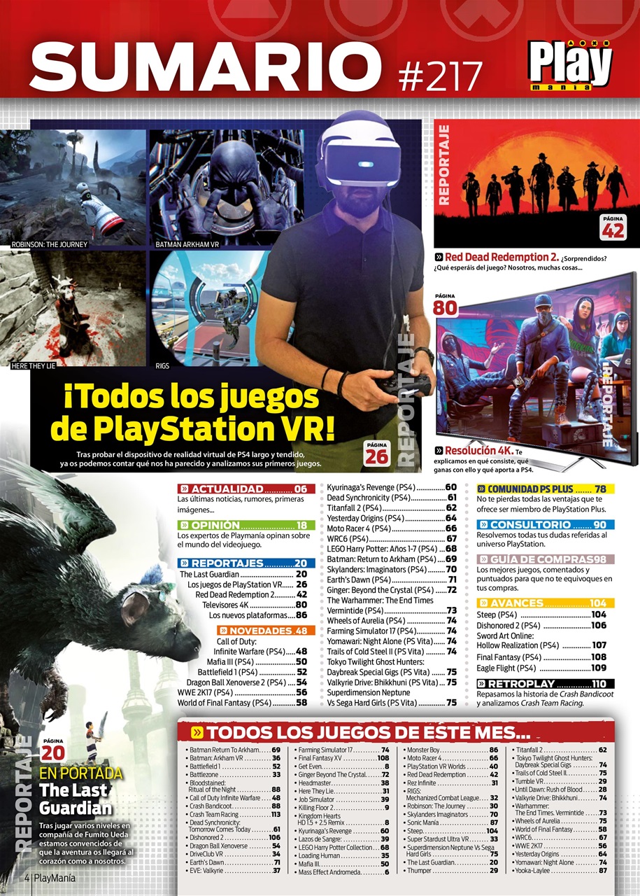 Playmania Preview Pages