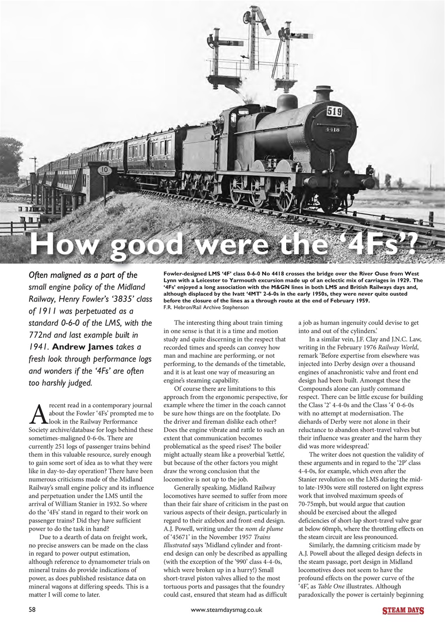 Steam Days Preview Pages