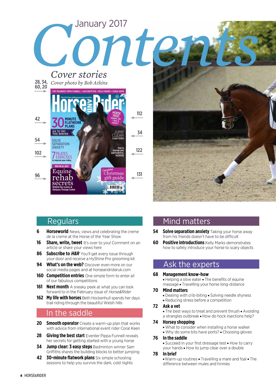 Horse&Rider Magazine - UK equestrian magazine for Horse and Rider Preview Pages
