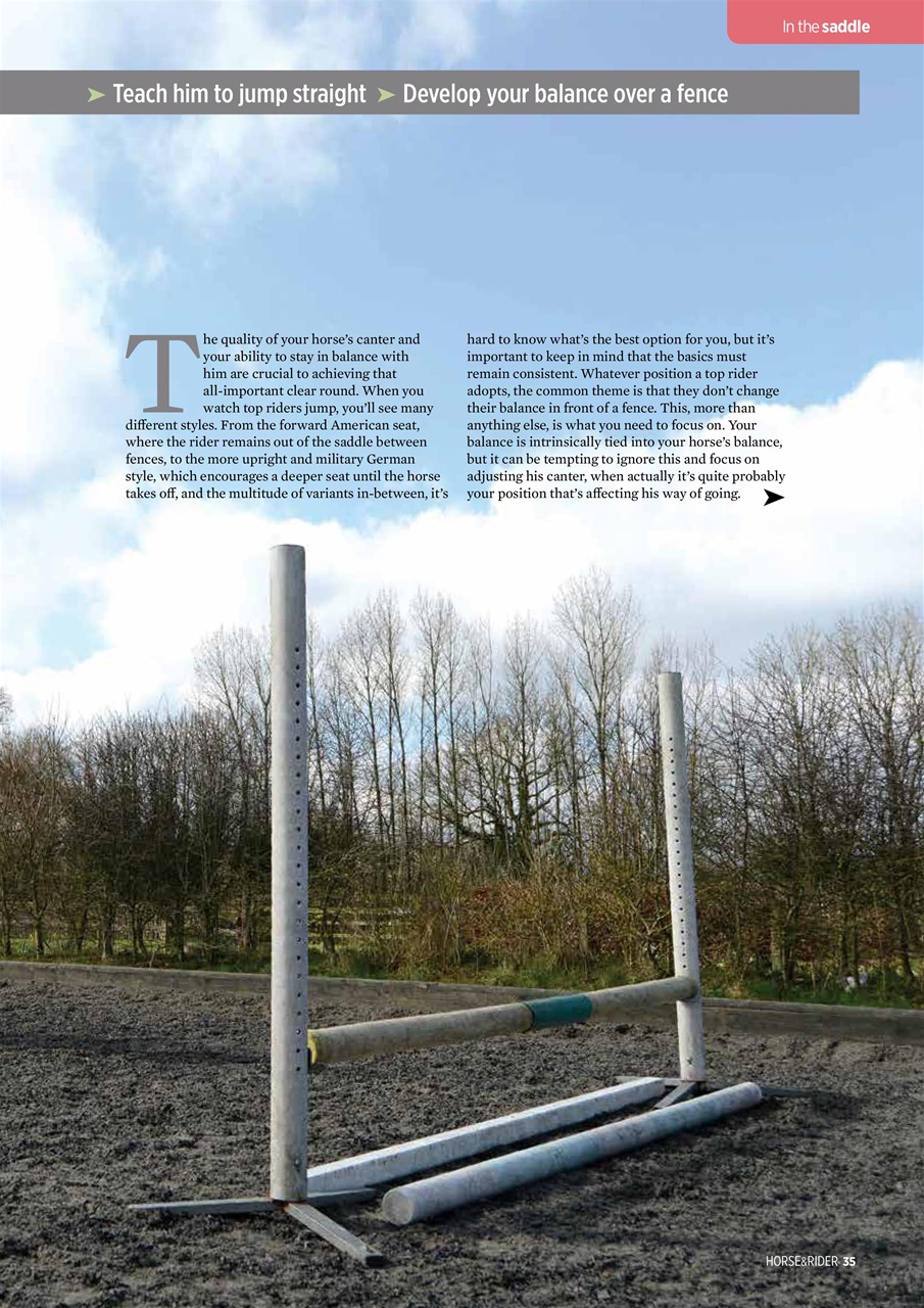 Horse&Rider Magazine - UK equestrian magazine for Horse and Rider Preview Pages