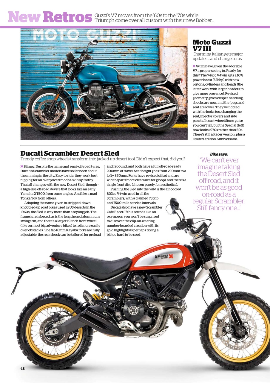 Bike Preview Pages