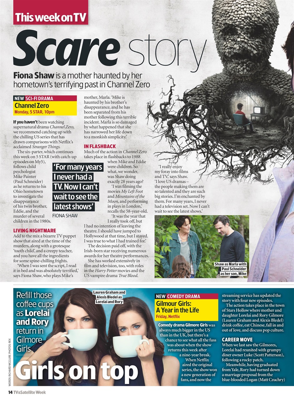 TV & Satellite Week Preview Pages