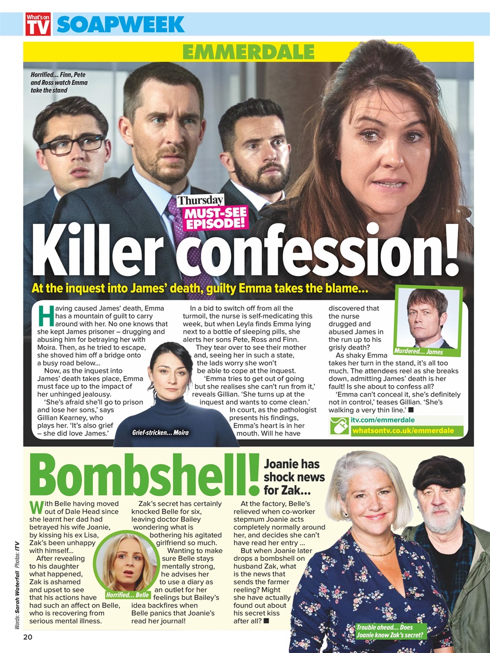 What's on TV Preview Pages