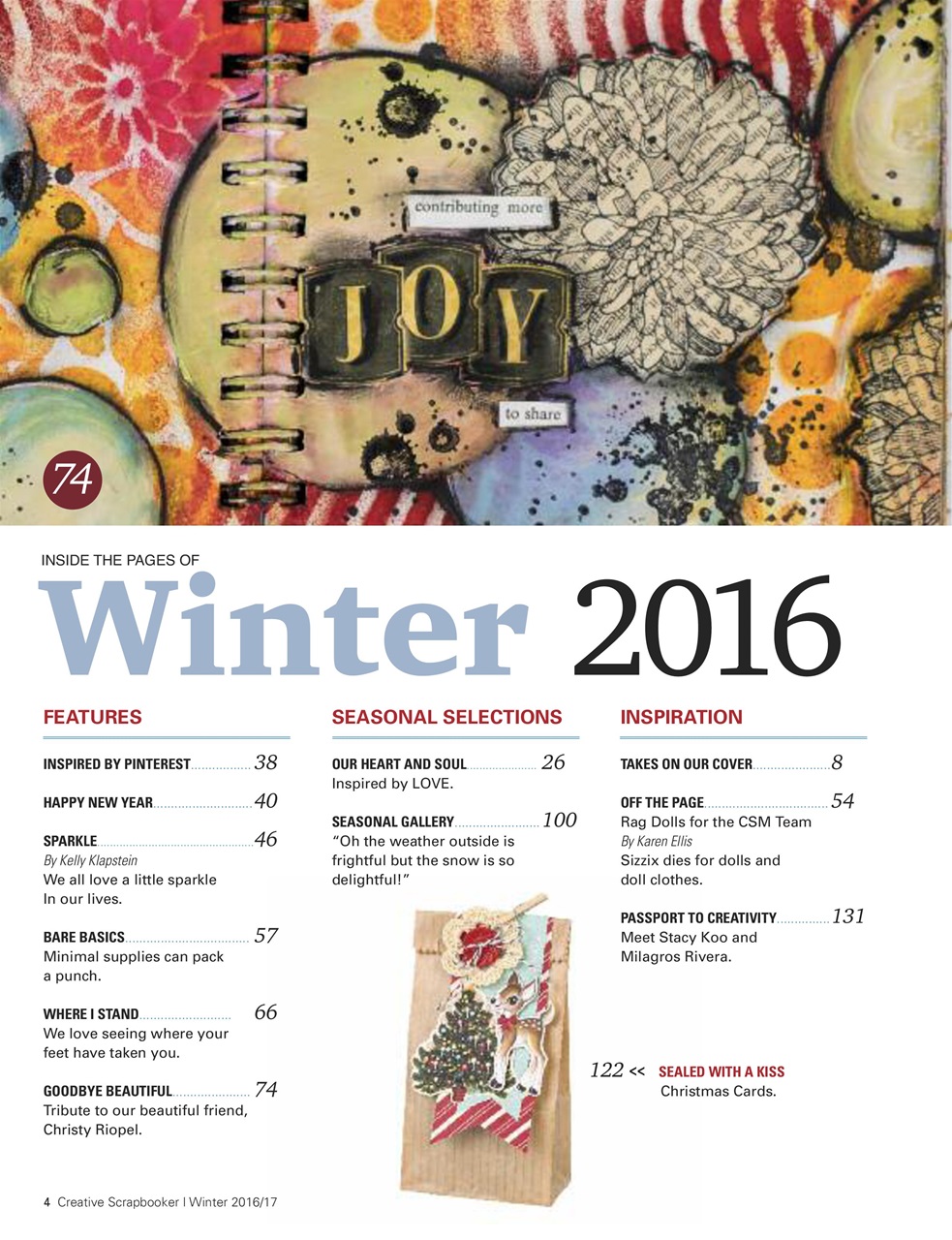 Creative Scrapbooker Preview Pages