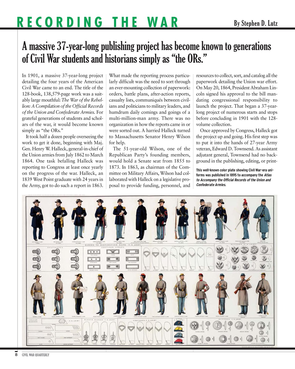 Civil War Quarterly Preview Pages