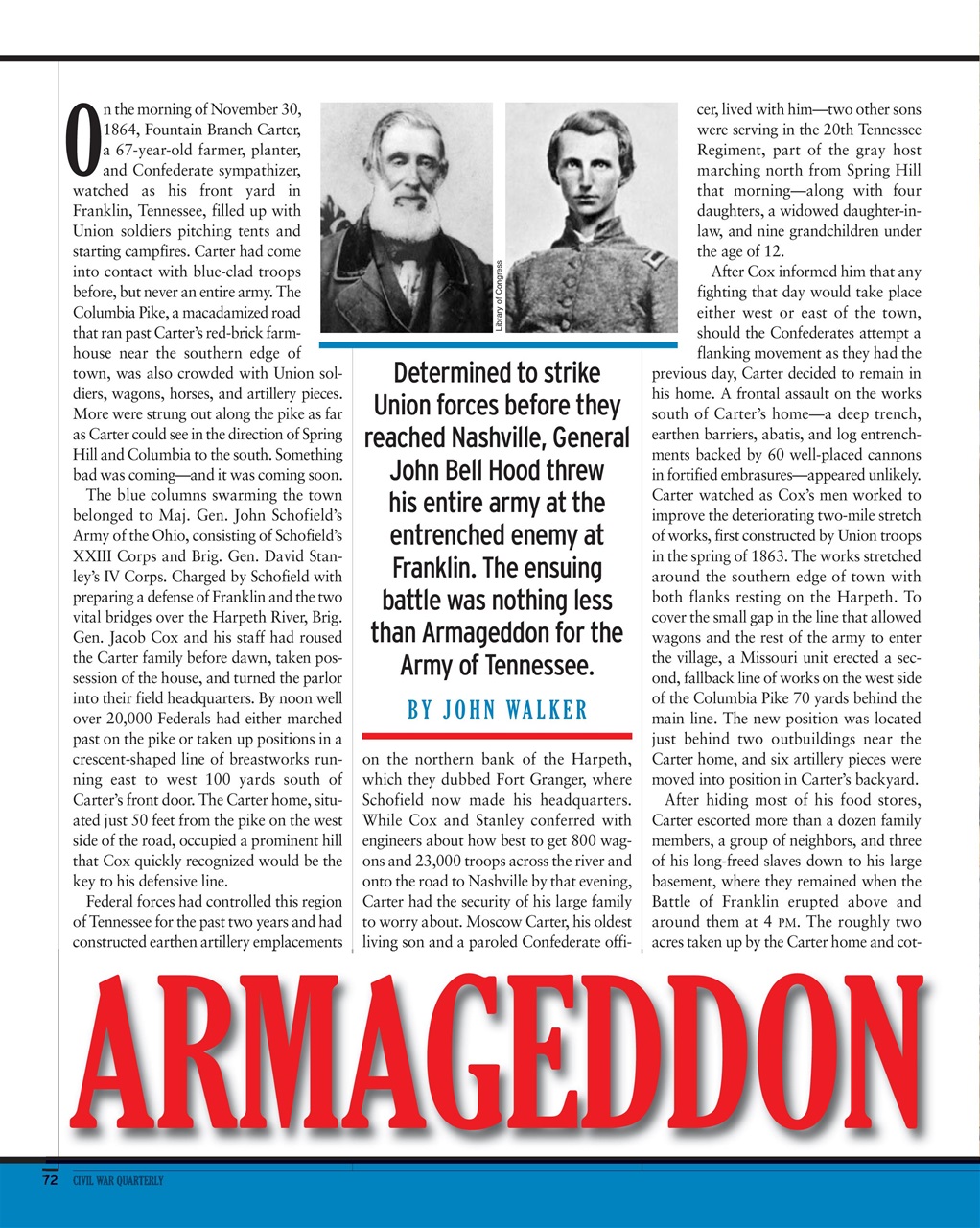 Civil War Quarterly Preview Pages