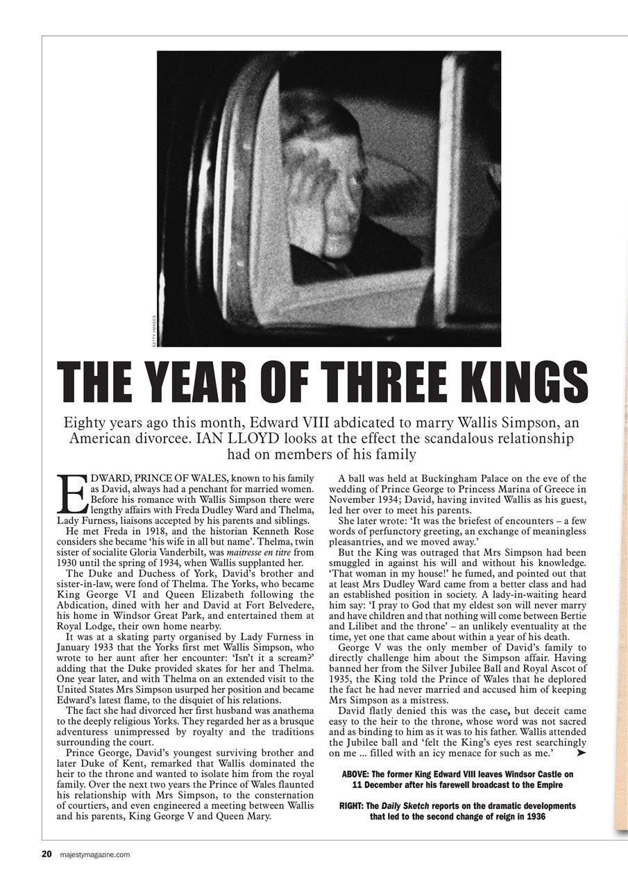 Majesty Magazine Preview Pages