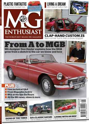 MG Enthusiast issue MG Enthusiast January 2012