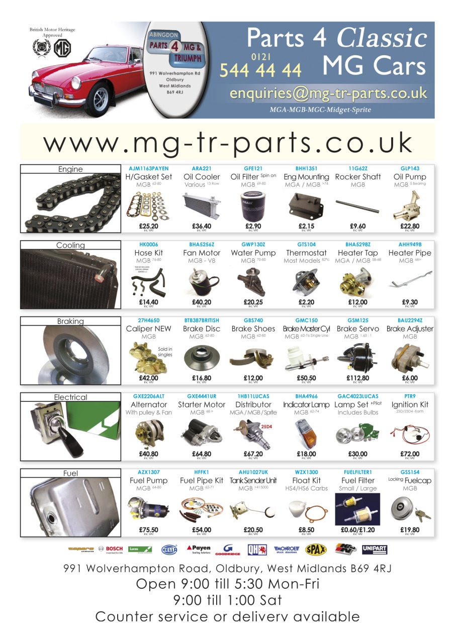 MG Enthusiast Preview Pages