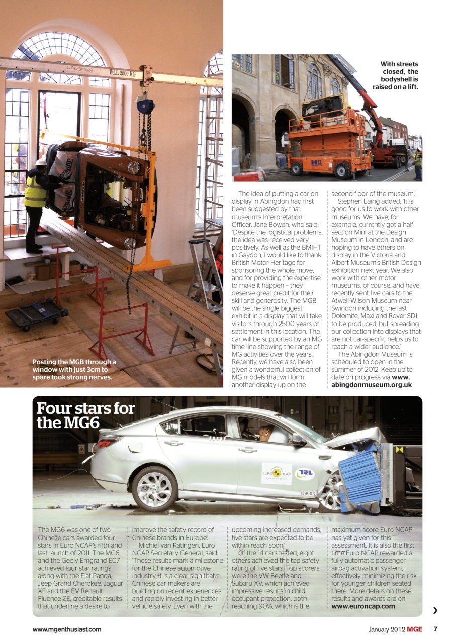 MG Enthusiast Preview Pages