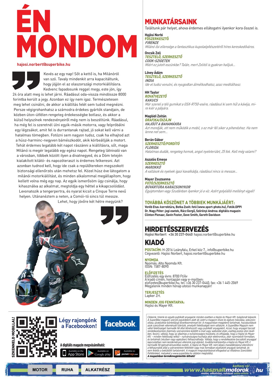 SuperBike Hungary Preview Pages