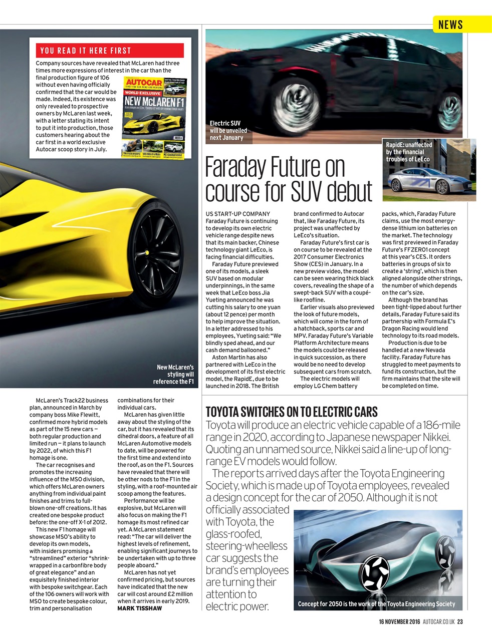 Autocar Preview Pages