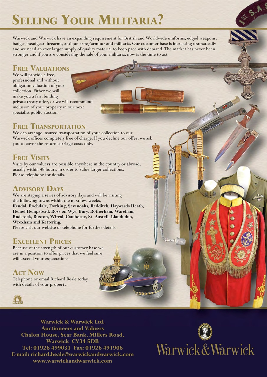 Classic Arms & Militaria Preview Pages