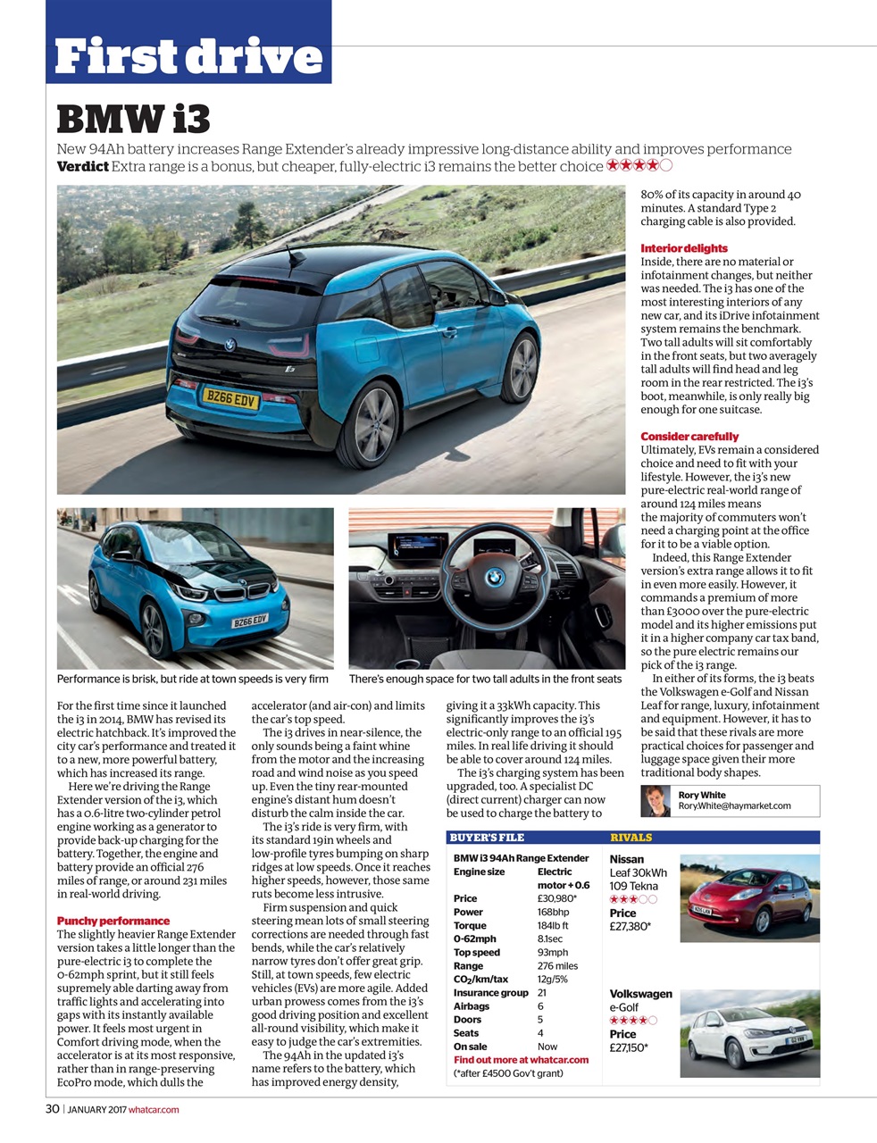 What Car? Preview Pages