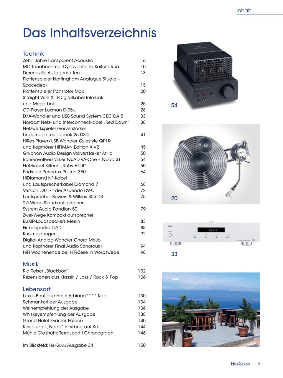 HiFi Stars Magazin Preview Pages