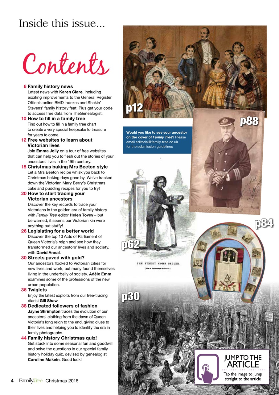 Family Tree Preview Pages
