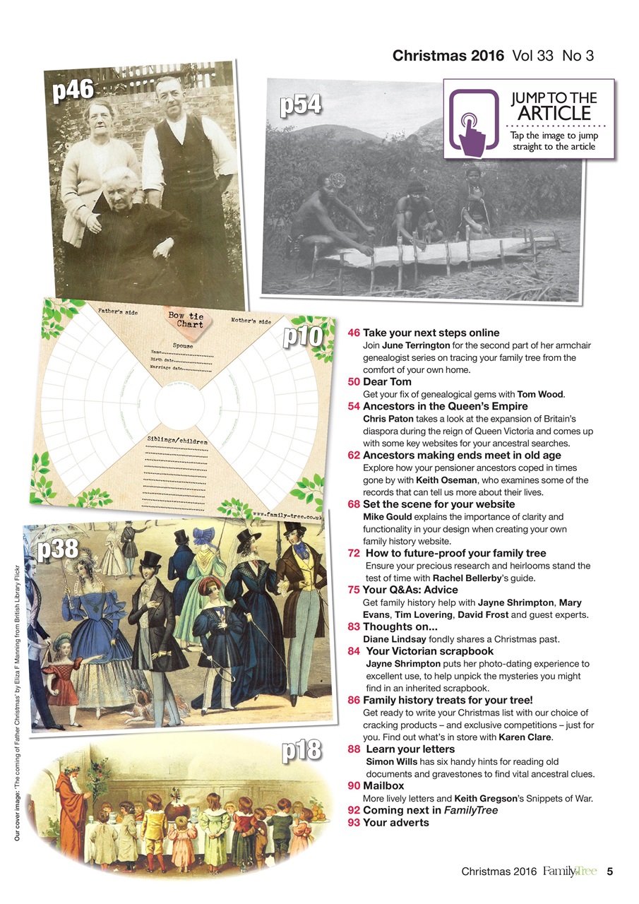 Family Tree Preview Pages