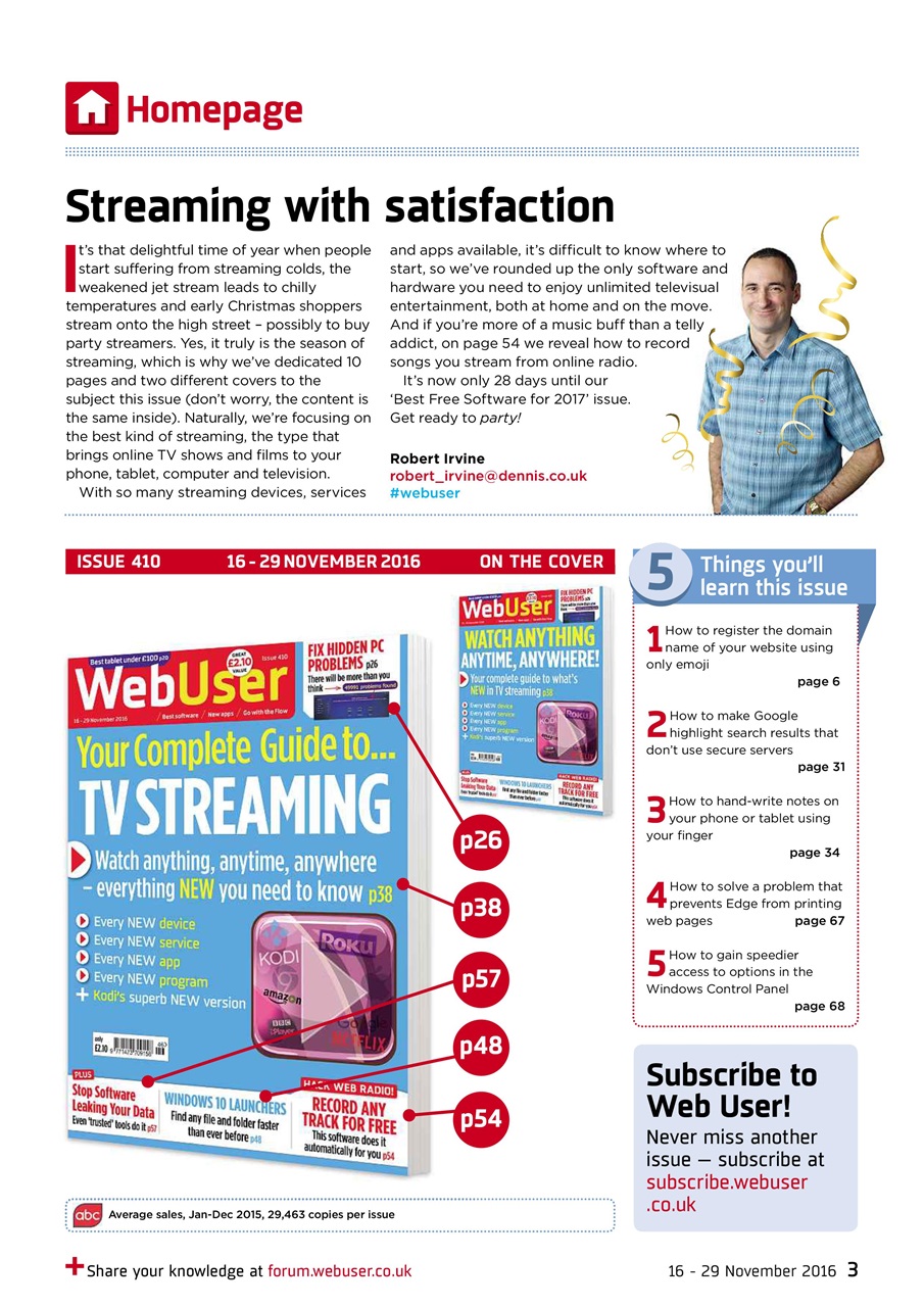 Webuser Preview Pages