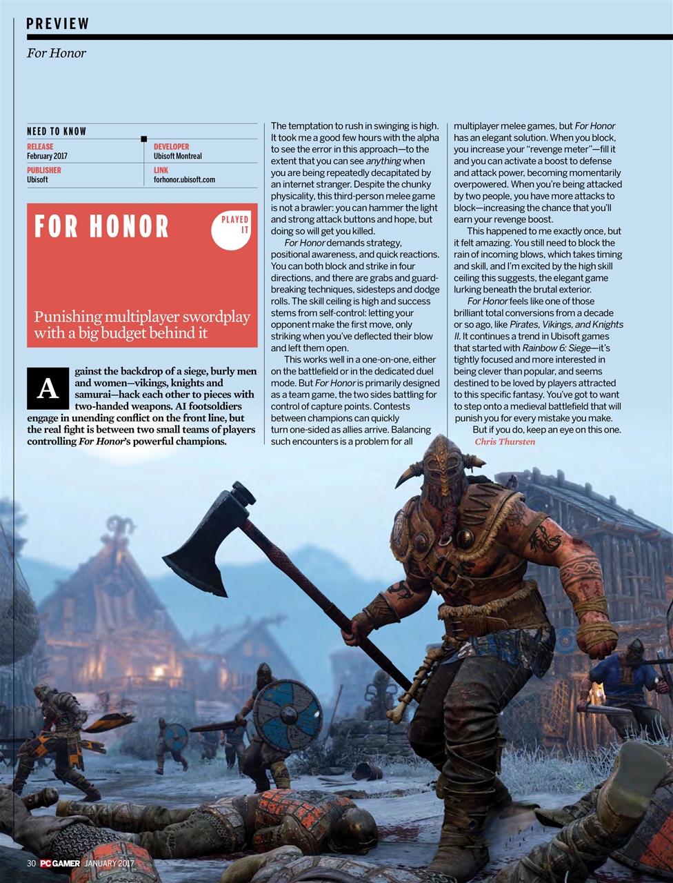 PC Gamer (US Edition) Preview Pages