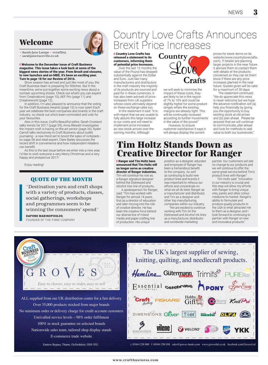 Craft Business Preview Pages